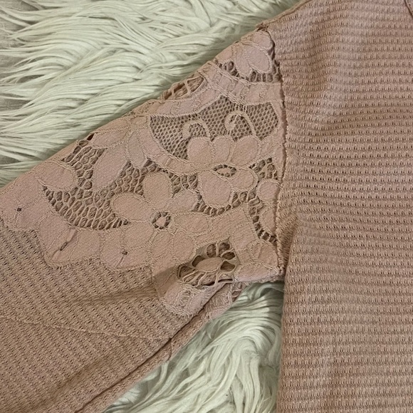 Maurices| Blush Top | Lace Detail - Picture 5 of 13